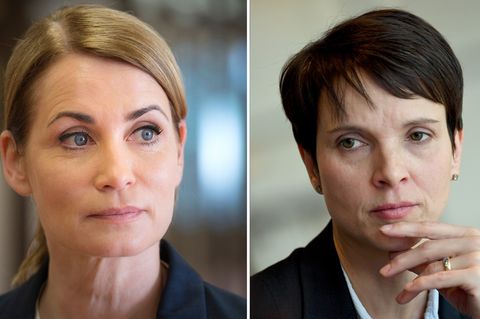 Anja Kling spielt Frauke Petry-Verschnitt