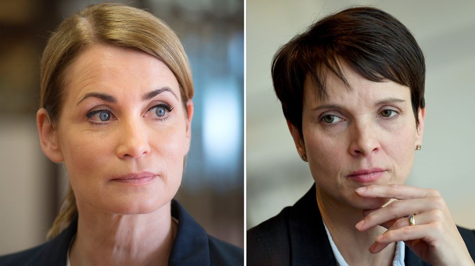 Anja Kling spielt Frauke Petry-Verschnitt