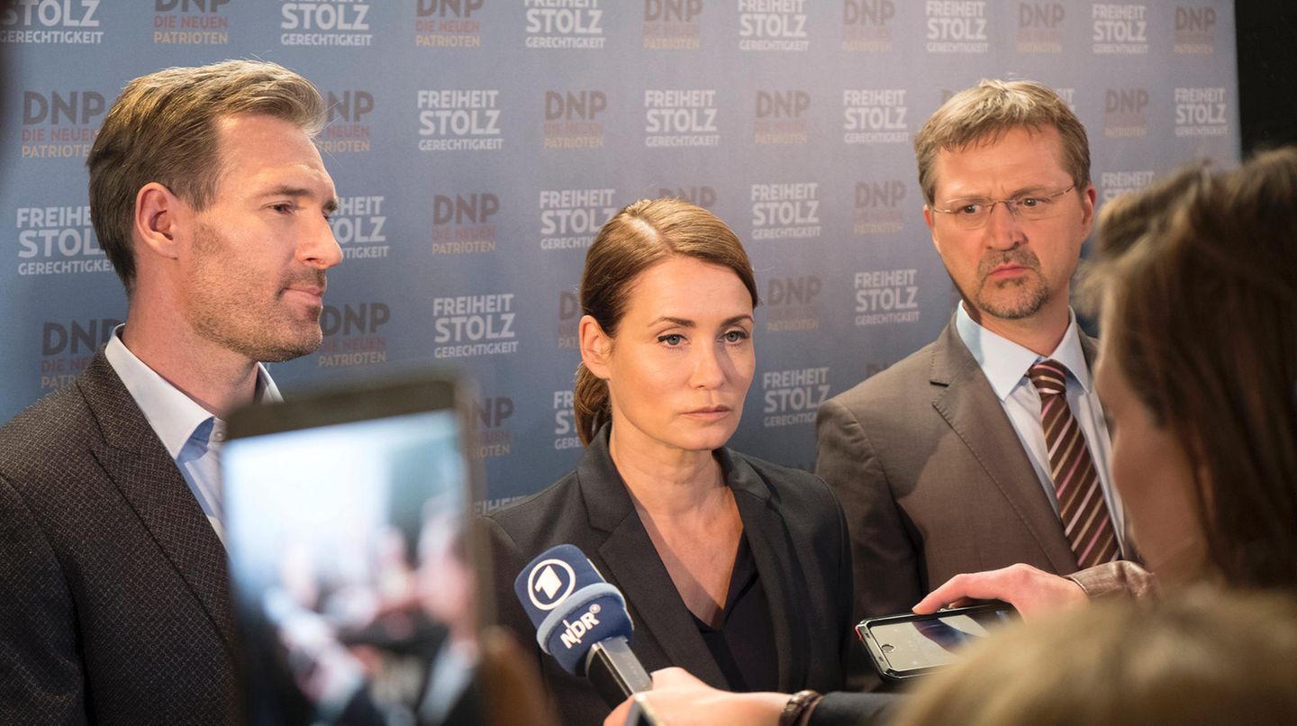 Anja Kling, Ben Braun und Udo Schenk