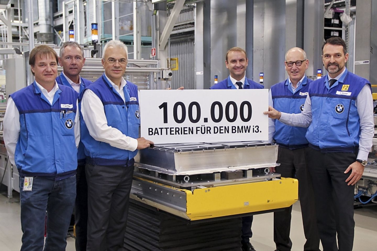 Batterie BMW i3 - 100.000 produzierte Pakete