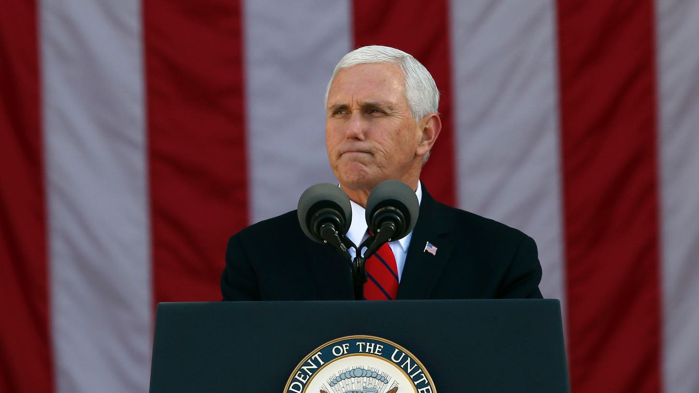 US-Vizepräsident Mike Pence (Archivbild vom November) reist nun doch erst im Januar 2018 nach Ägypten und Israel