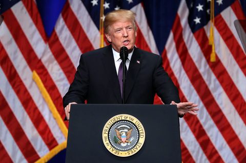 "Ära des Wettbewerbs": Donald Trump umreißt seine Sicherheitsstrategie für die USA