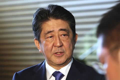 Japans Ministerpräsident Shinzo Abe will sein Land gegen Nordkorea gewappnet sehen