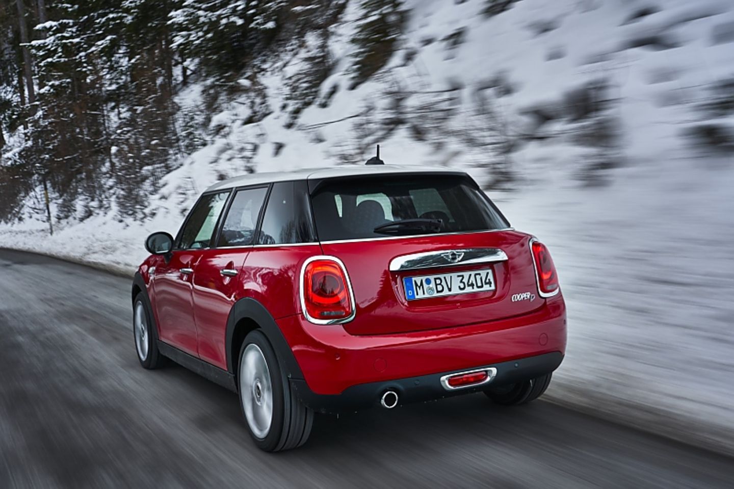 Mini Cooper D mit Doppelkupplungsgetriebe