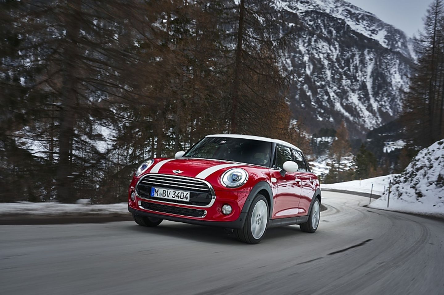 Mini Cooper D mit Doppelkupplungsgetriebe - bekannt sportliches Fahrverhalten