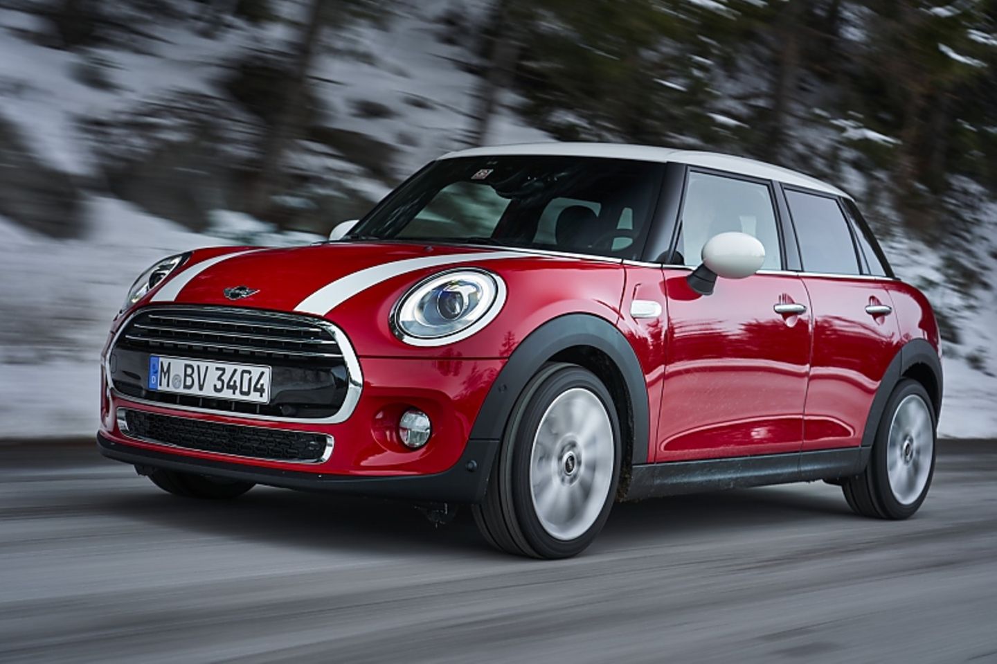 Mini Cooper D mit Doppelkupplungsgetriebe - serienmäßig mit Sechsgang-Handschaltung
