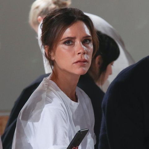 Victoria Beckham bei einer Show ihres Modelabels.