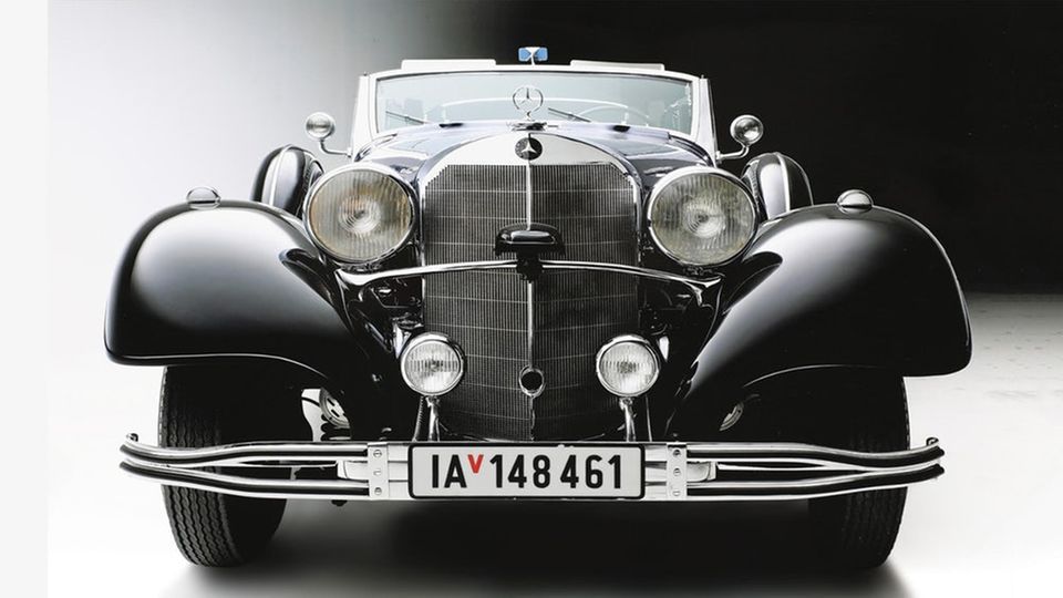 Oldtimer-Limousine: Mercedes-Benz Typ 770: Hitlers Hauptparadewagen wird versteigert Oldtimer-Limousine: Mercedes-Benz Typ 770: Hitlers Hauptparadewagen wird versteigert