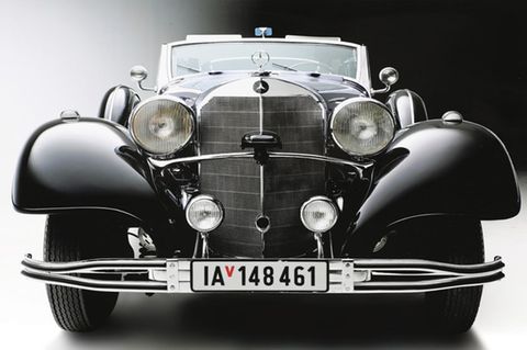 Oldtimer-Limousine: Mercedes-Benz Typ 770: Hitlers Hauptparadewagen wird versteigert