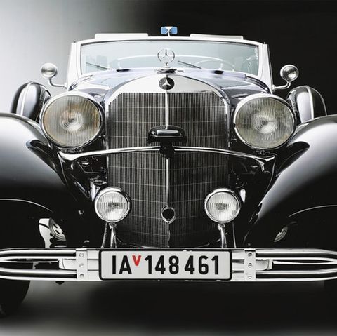 Oldtimer-Limousine: Mercedes-Benz Typ 770: Hitlers Hauptparadewagen wird versteigert
