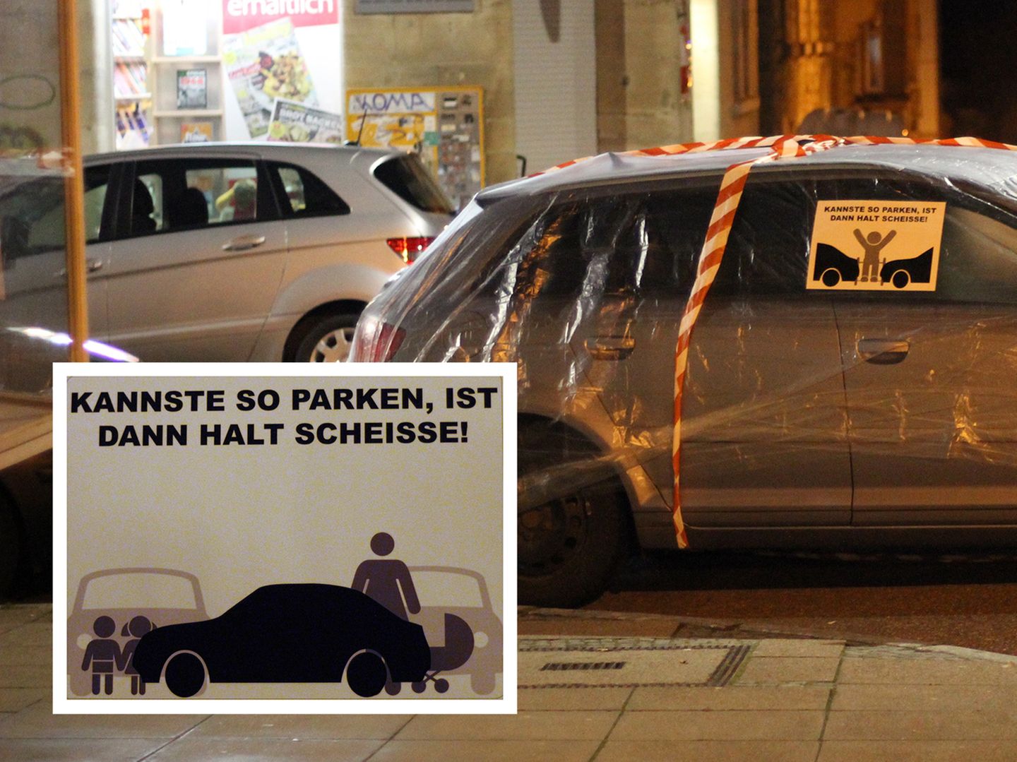 Abschleppen: Wut in Stuttgart - Kannste so parken, ist dann halt scheiße