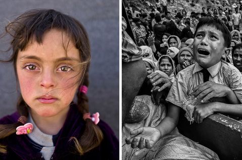 "UNICEF-Foto des Jahres 2017": Krieg, Flucht und Verzweiflung: Diese Bilder haben 2017 geprägt und bewegt