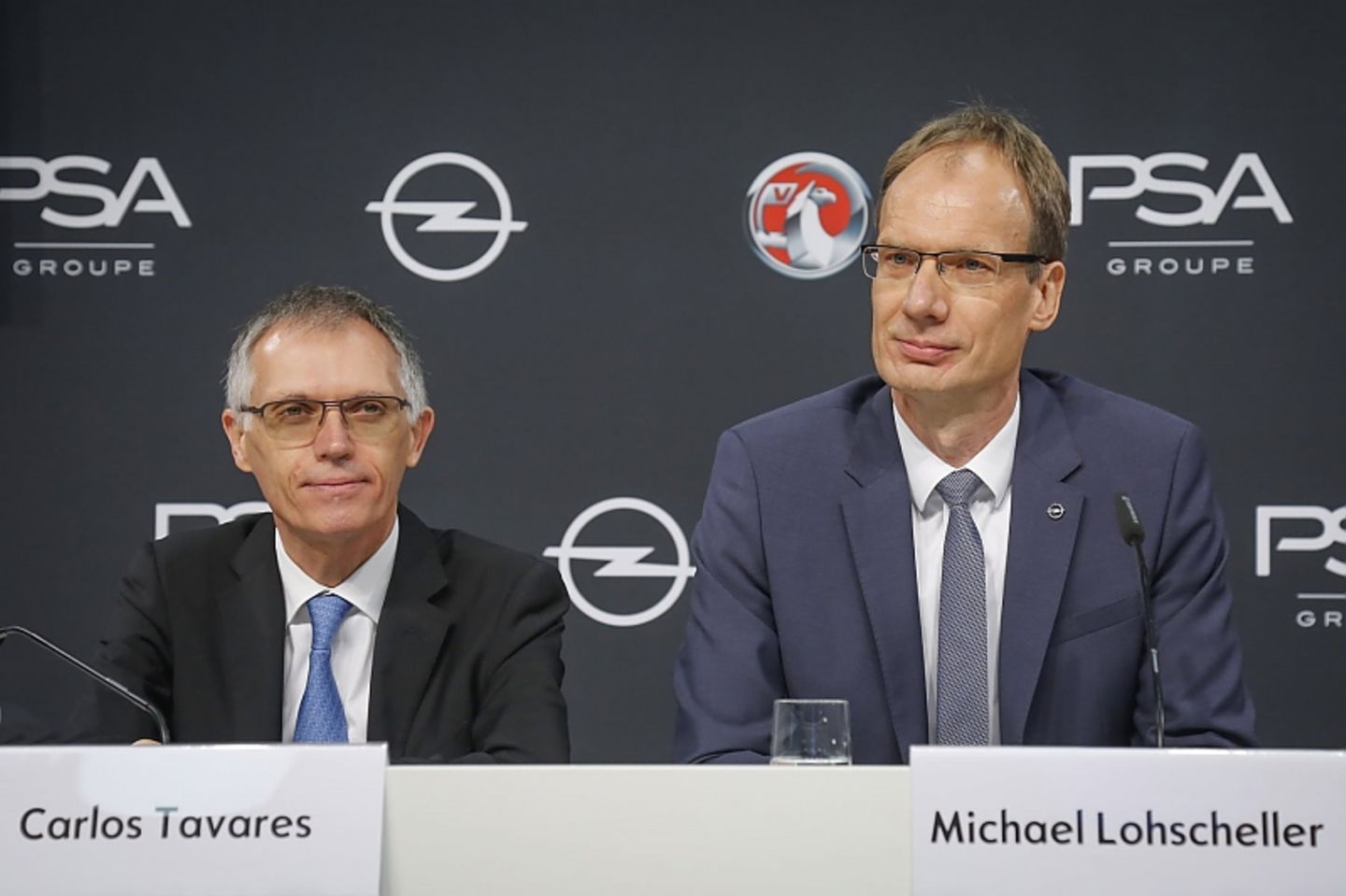 Neues Gespann: Carlos Tavares (links) und Michael Lohscheller