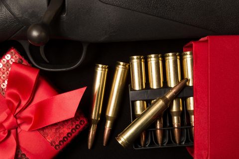 Waffen werden in den USA zu Weihnachten häufig verschenkt