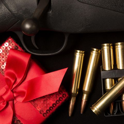 Waffen werden in den USA zu Weihnachten häufig verschenkt