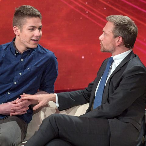 Interview mit Alexander Jorde nach Sendung mit Christian Lindner