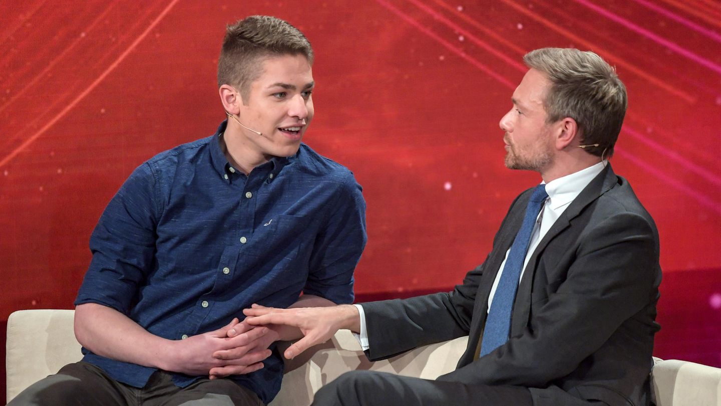 Interview mit Alexander Jorde nach Sendung mit Christian Lindner