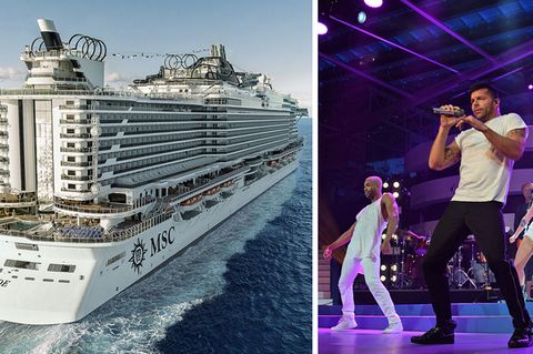 Schiffstaufe der "MSC Seaside": Karibikkreuzer der Superlative: Mit Ricky Martin an Bord des neuen MSC-Flaggschiffs