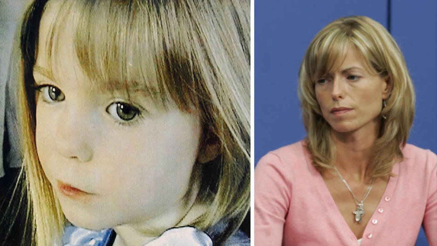 Maddie McCann und ihre Mutter Kate (Archivbilder)