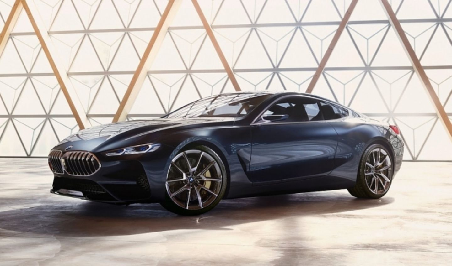 Der BMW 8er (Bild: BMW 8er Concept) ist betont sportlich
