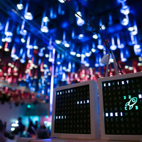 Ein Vortragsraum des Jahreskongress 2015 des Chaos Computer Clubs in Hamburg