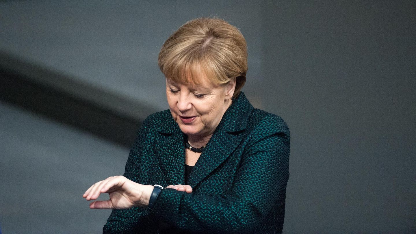Kanzlerin knapp dran: Warum Angela Merkel die Zeit davonläuft