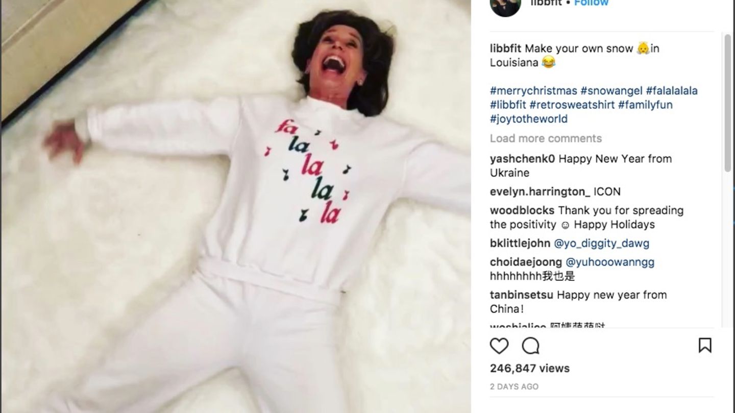 Libby Burkhalter auf Instagram