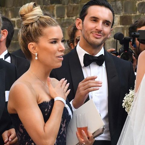 Sylvie Meis und Charbel Aouad besuchten im Juni gemeinsam die Hochzeit von Victoria Swarovski.