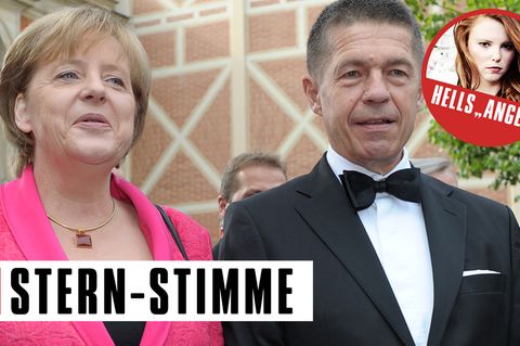 Verkanntes Traumpaar: Angela Merkel und Joachim Sauer.