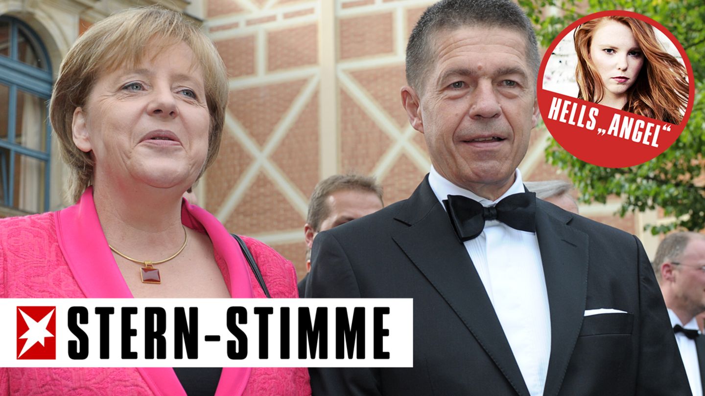 Verkanntes Traumpaar: Angela Merkel und Joachim Sauer.