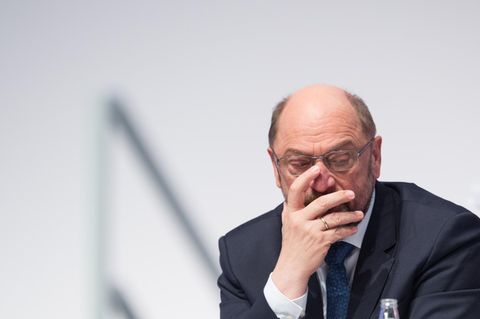 SPD-Politiker Martin Schulz beim Bundesparteitag in Berlin
