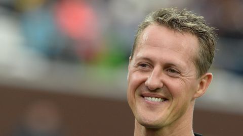 Ex-Formel-1-Fahrer Michael Schumacher lächelt