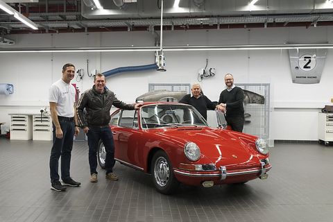 Porsche 901 Nr. 57 - nach der Restauration