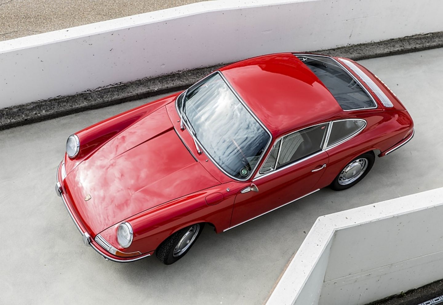 Porsche 901 Nr. 57 in perfektem Zustand