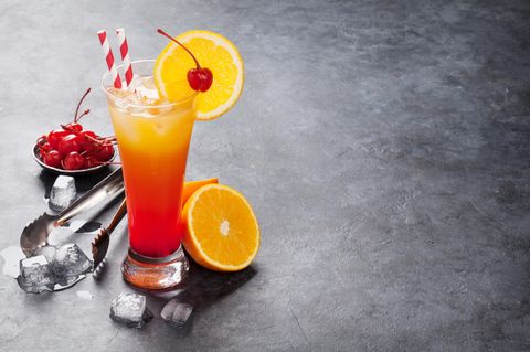 Tequila Sunrise Cocktail