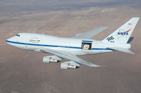Follow Me: Dieser Jumbo hat ein riesiges Loch im Rumpf - für die Wissenschaft