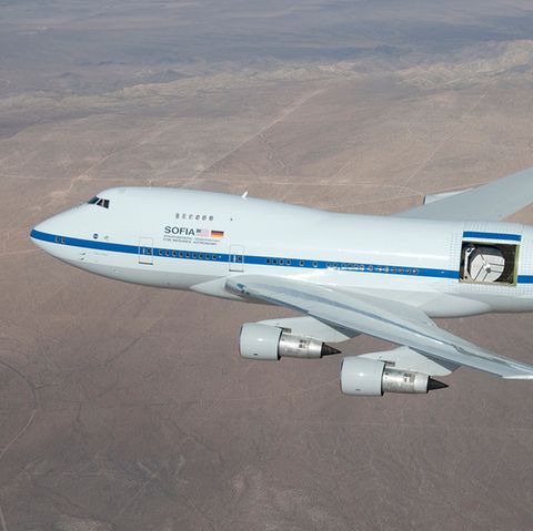 Follow Me: Dieser Jumbo hat ein riesiges Loch im Rumpf - für die Wissenschaft