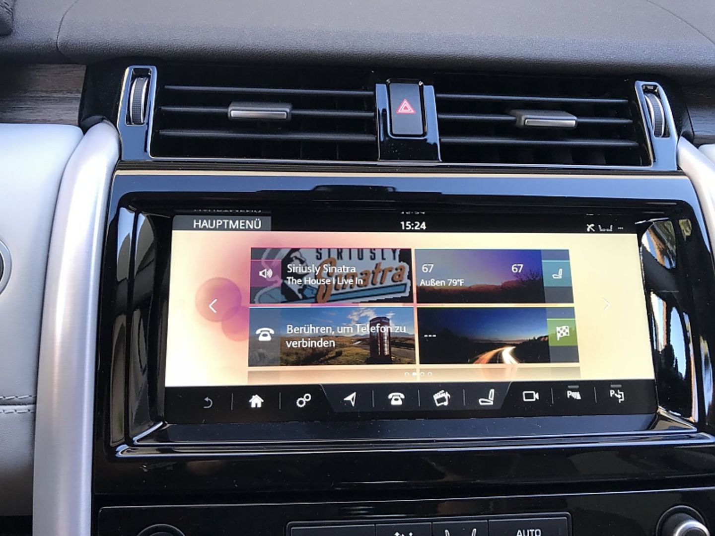 Land Rover Discovery 3.0 Si V6 - das Navigationssystem enttäuscht sehr