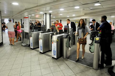 Eingang Londoner U-Bahn