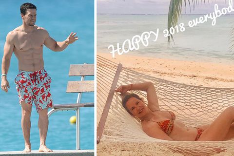 So feierten die Promis Silvester 2017