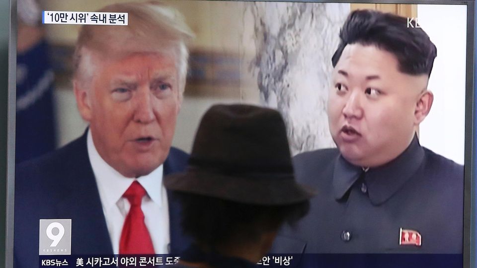 Donald Trump kontert Kim Jong Un: Ich habe einen "viel größeren", als du!