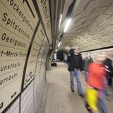 Hamburger U-Bahnhof Hauptbahnhof Nord