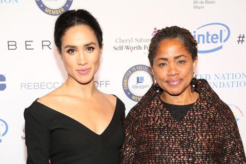 Meghan Markle mit ihrer Mutter Doria Ragland