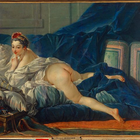 Das Aktbild des französischen Künstlers François Boucher