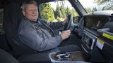 Mercedes G-Klasse 2018 - am Steuer Entwicklungschef Erwin Wonisch