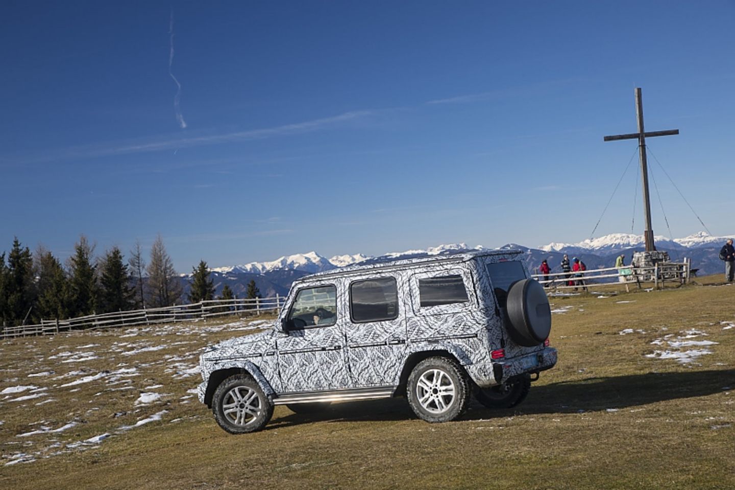 Mercedes G-Klasse 2018 - fünf Zentimeter länger als bisher