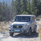 Mercedes G-Klasse 2018 - drei Sperren, Starrachse und Leiterrahmen