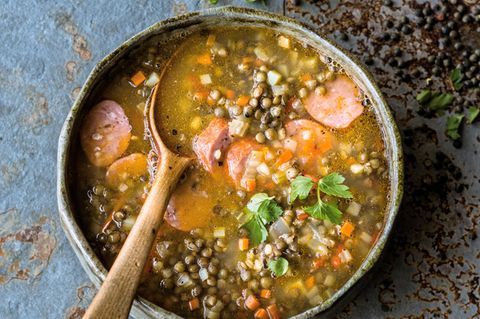 Linsensuppe
