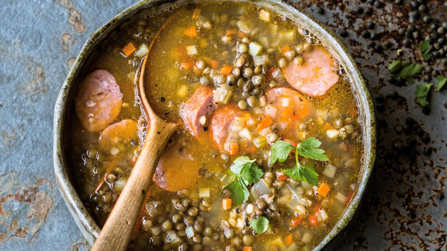 Linsensuppe