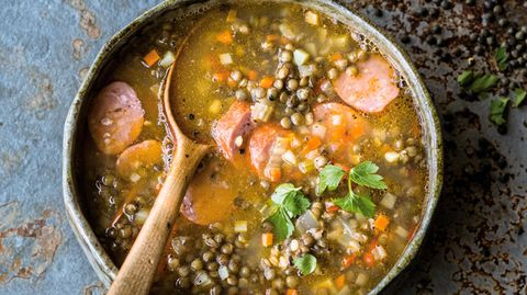 Linsensuppe